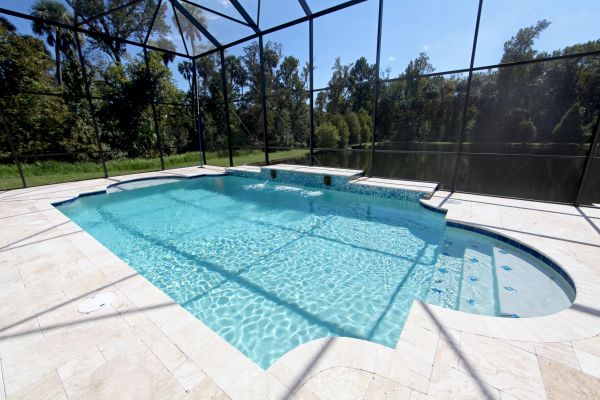 Pool Cage Cleaning in Vista