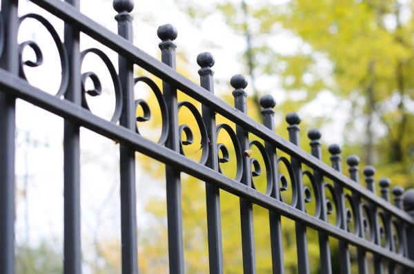 Wrought Iron Fence Cleaning in Vista