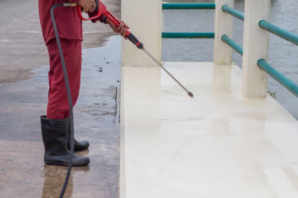 Industrial Concrete Cleaning in Vista