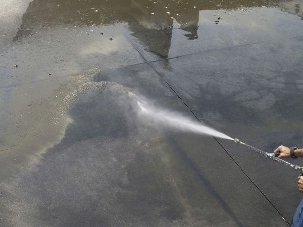Exterior Floor Cleaning in Vista