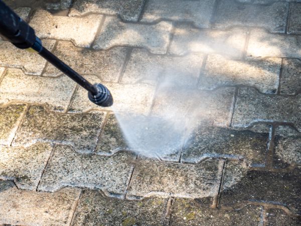 Paver Pressure Washing in Vista