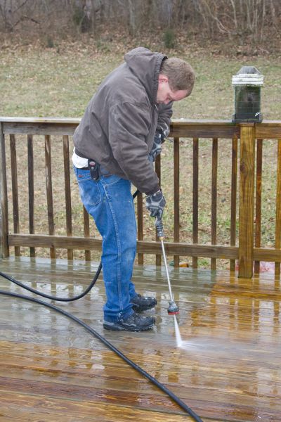 Balcony Power Washing in Vista