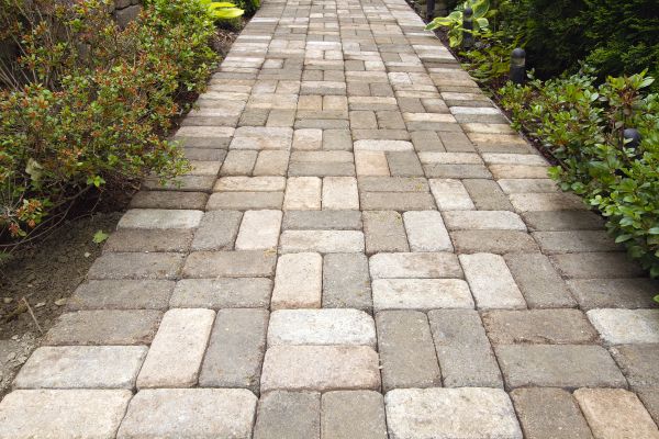 Paver Walkway Cleaning in Vista