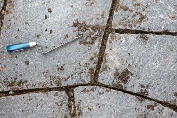 Flagstone Patio Cleaning in Vista